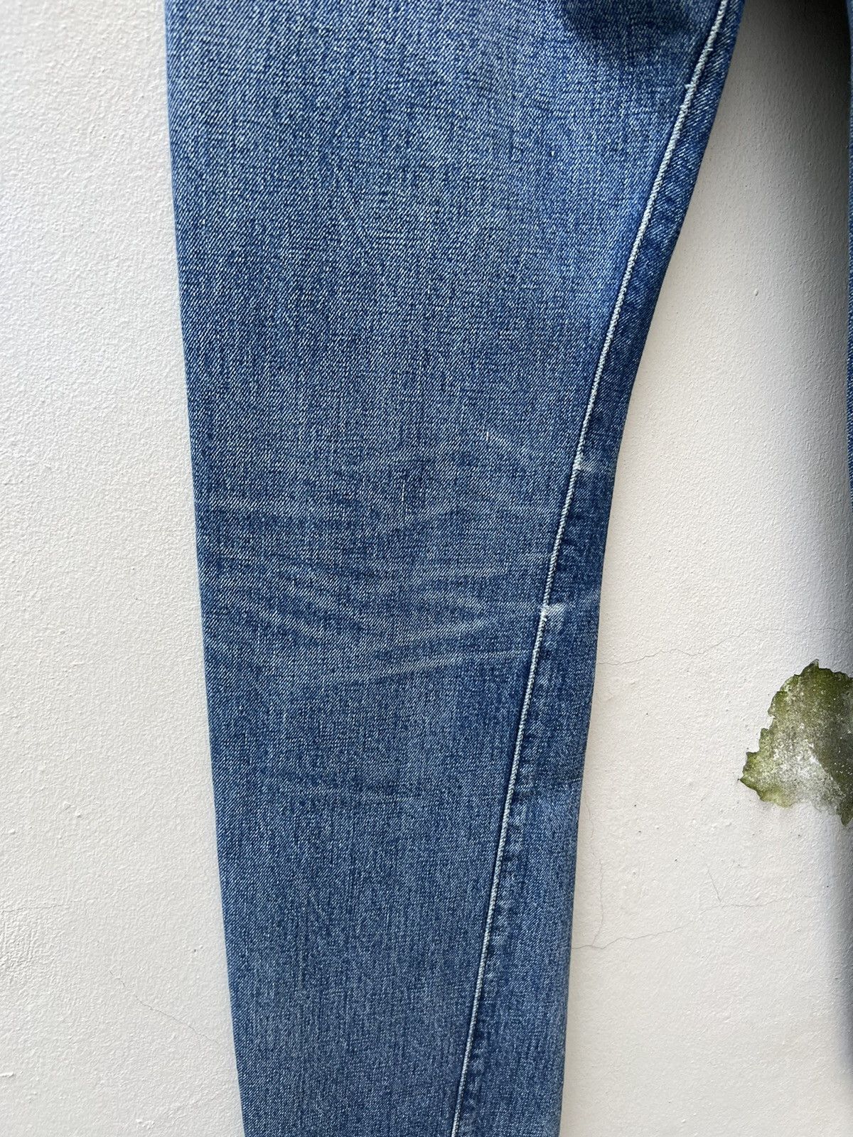 Japanese Brand × Levi's Vintage Clothing × Vintage VTG 2003 LVC 1955 Levi’s 501 XX Rips Denim Selvedge Jeans Size US 30 / EU 46 - 16 Thumbnail