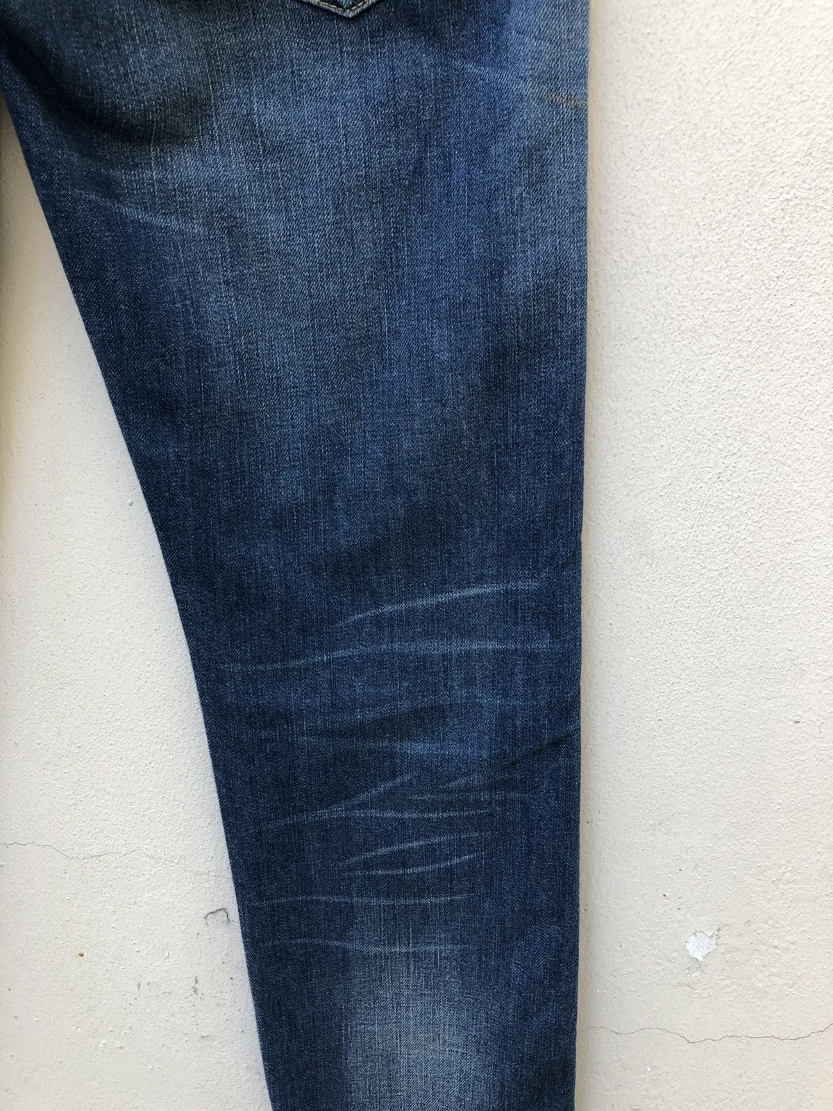 Levi's Vintage Clothing LVC Levi’s 605 Capital E Orange Tab Denim Painter Jeans Size US 28 / EU 44 - 8 Thumbnail