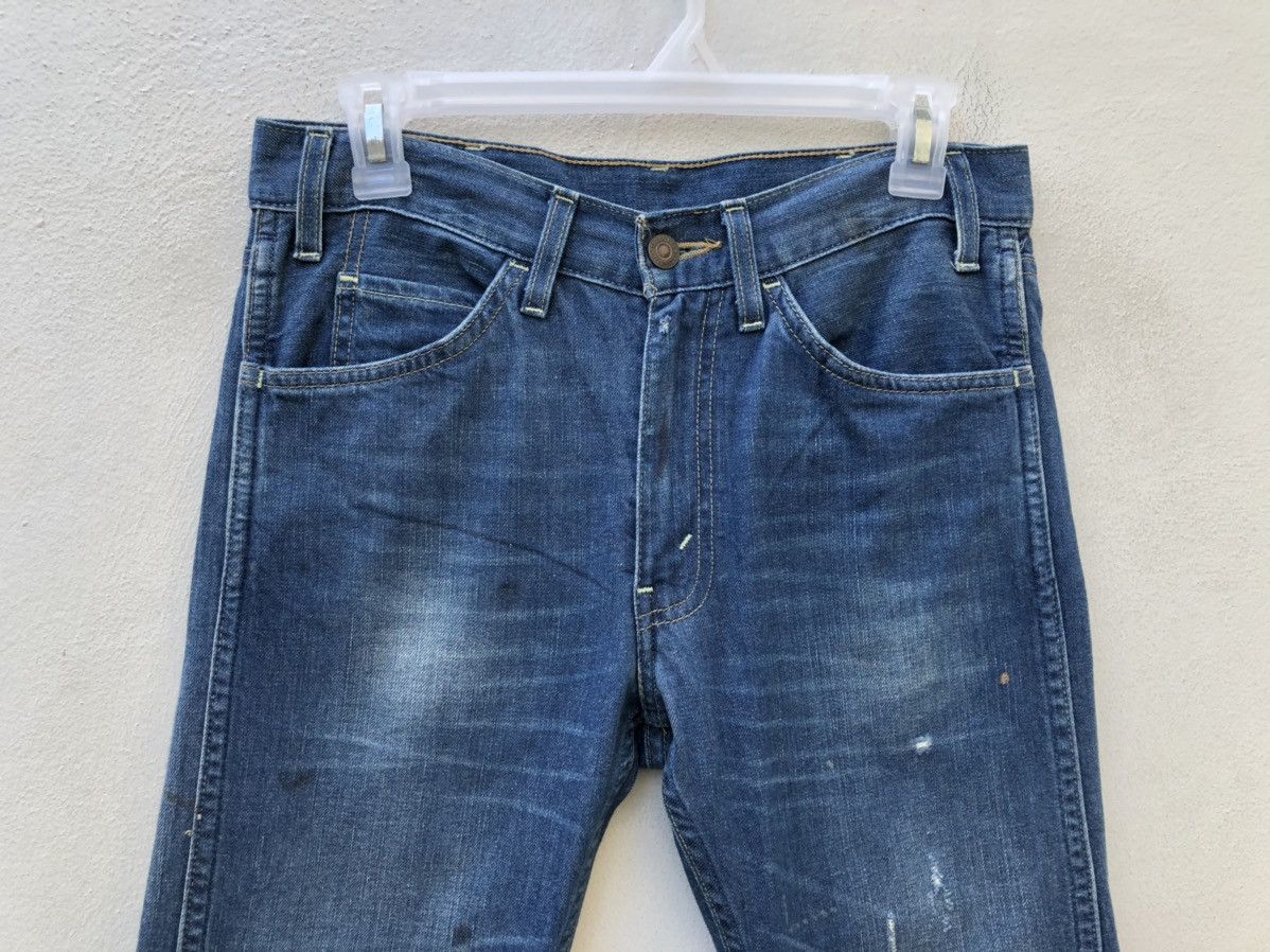 Levi's Vintage Clothing LVC Levi’s 605 Capital E Orange Tab Denim Painter Jeans Size US 28 / EU 44 - 11 Thumbnail