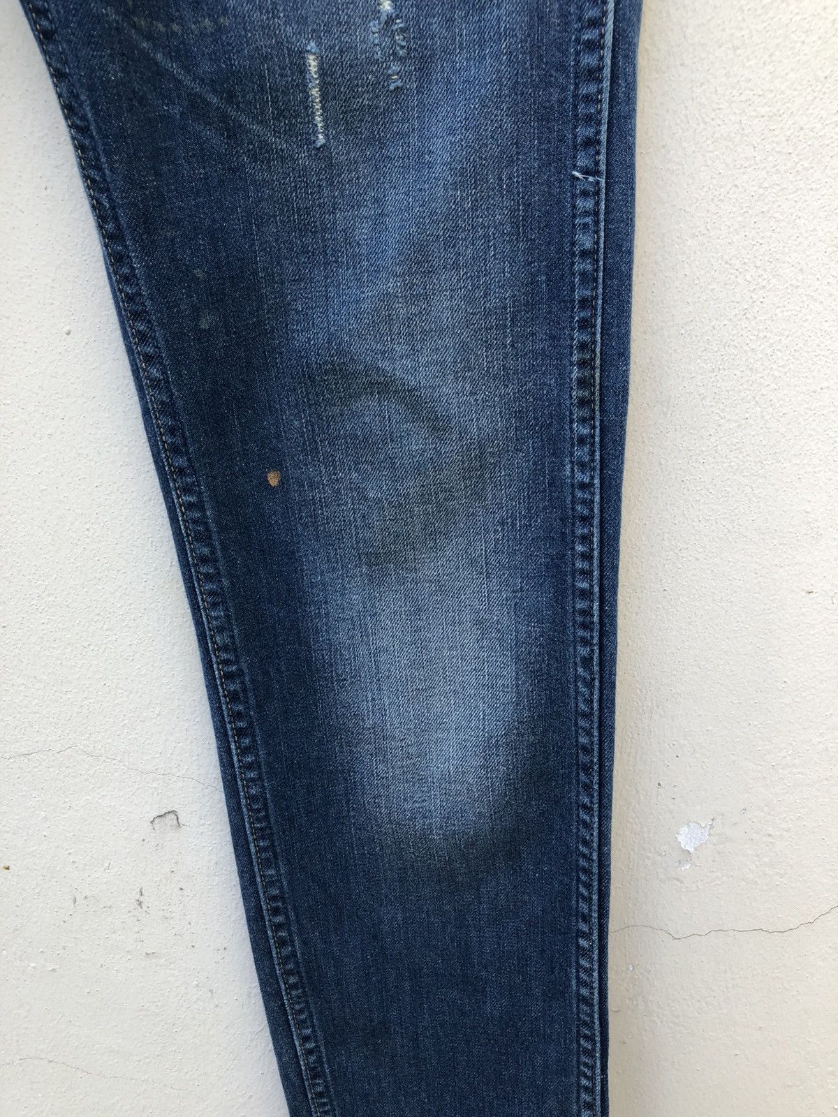Levi's Vintage Clothing LVC Levi’s 605 Capital E Orange Tab Denim Painter Jeans Size US 28 / EU 44 - 18 Thumbnail