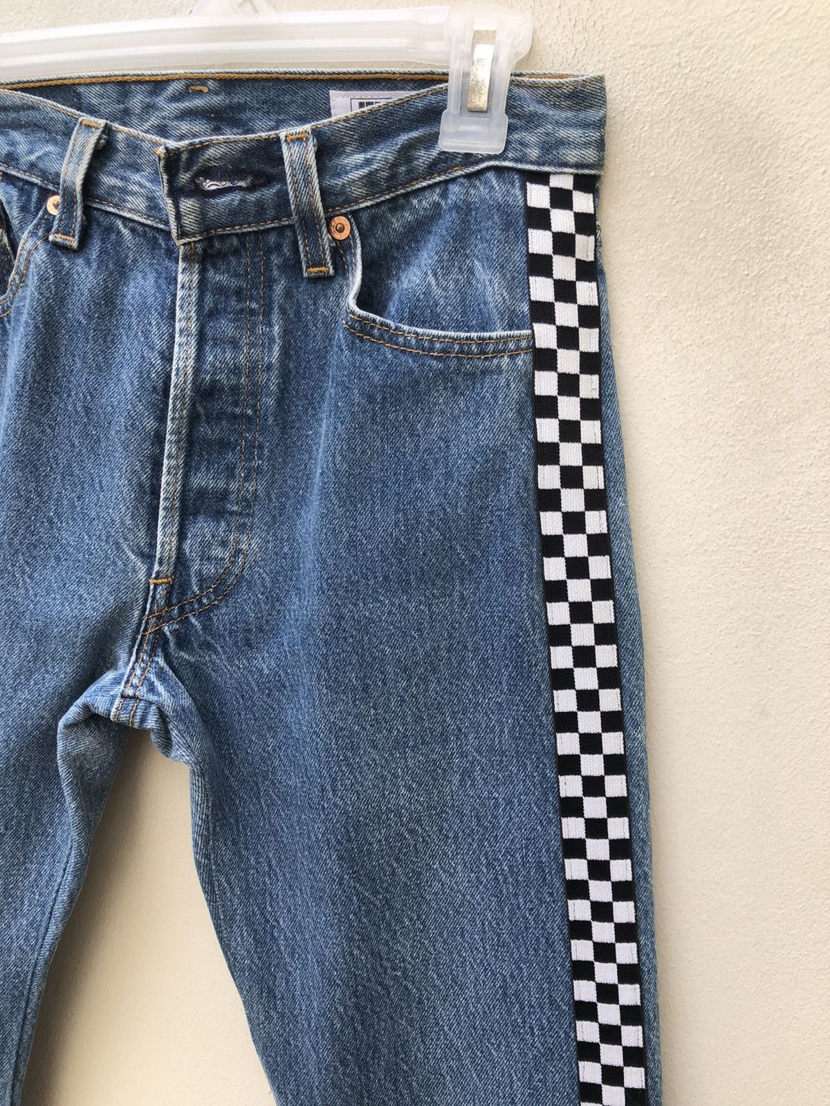 Levi's × Needles × Vintage Vintage 90s Levi’s 501 Jeans Rebuild By LEGENDA Japan Size US 28 / EU 44 - 11 Thumbnail
