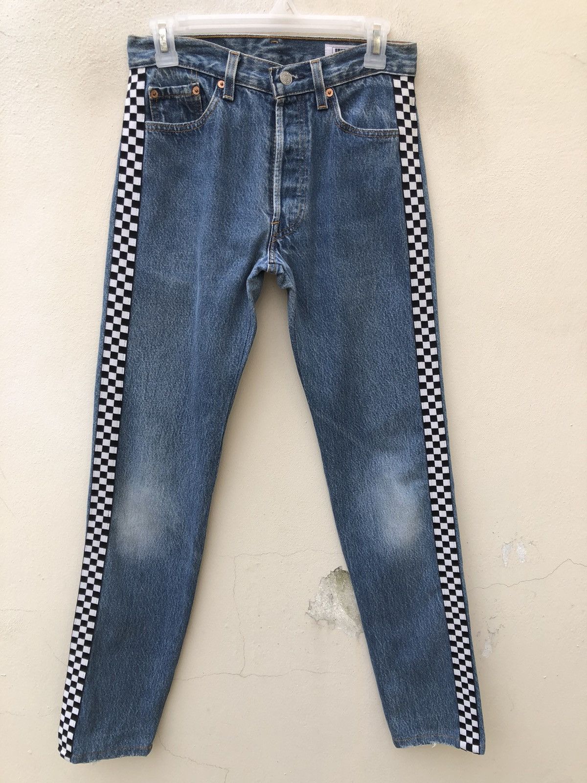 Levi's × Needles × Vintage Vintage 90s Levi’s 501 Jeans Rebuild By LEGENDA Japan Size US 28 / EU 44 - 6 Thumbnail