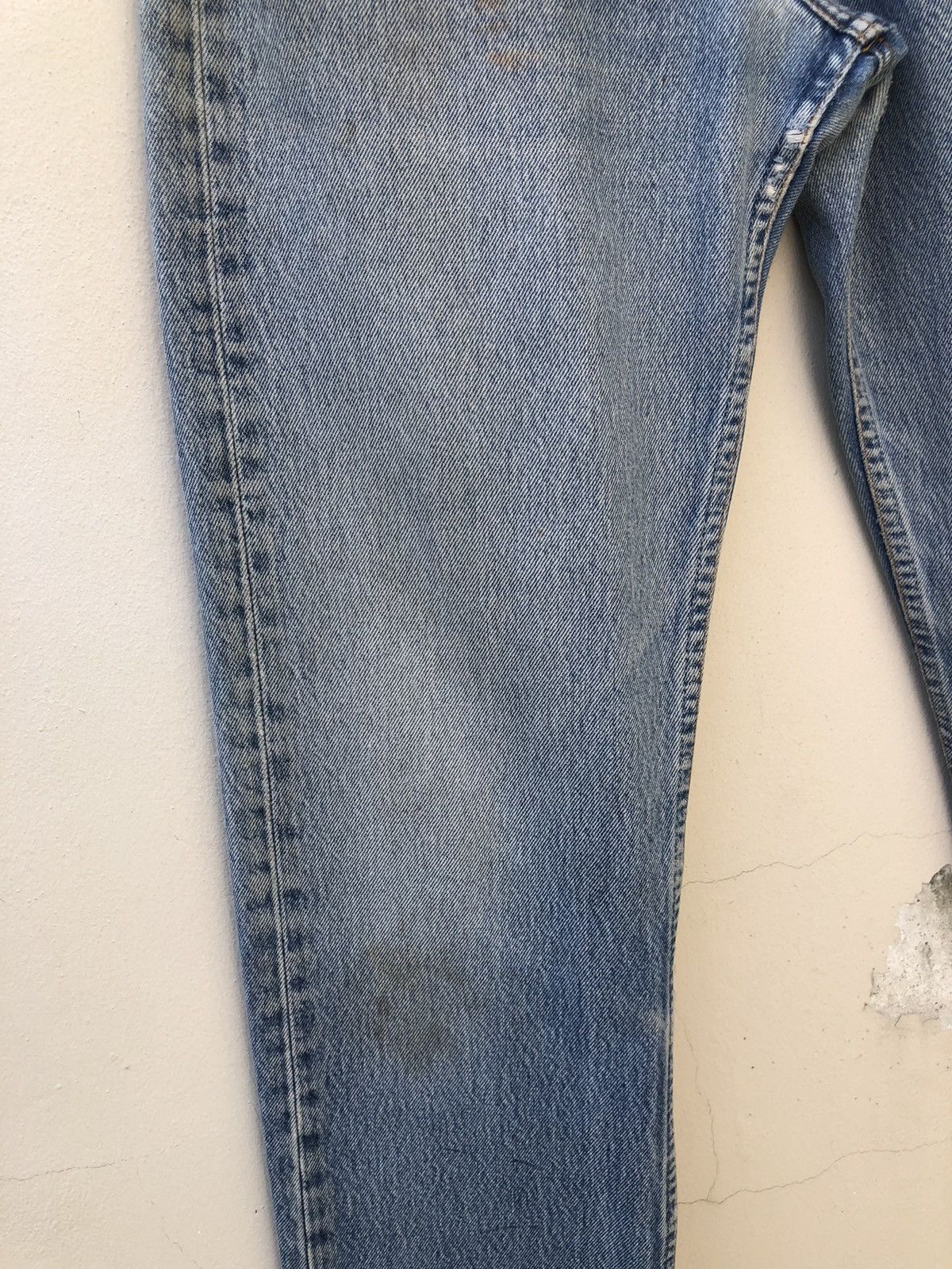 Levi's Vintage Y2K 2001 Levi’s 501 Jeans Ageing Denim Size US 31 - 7 Thumbnail