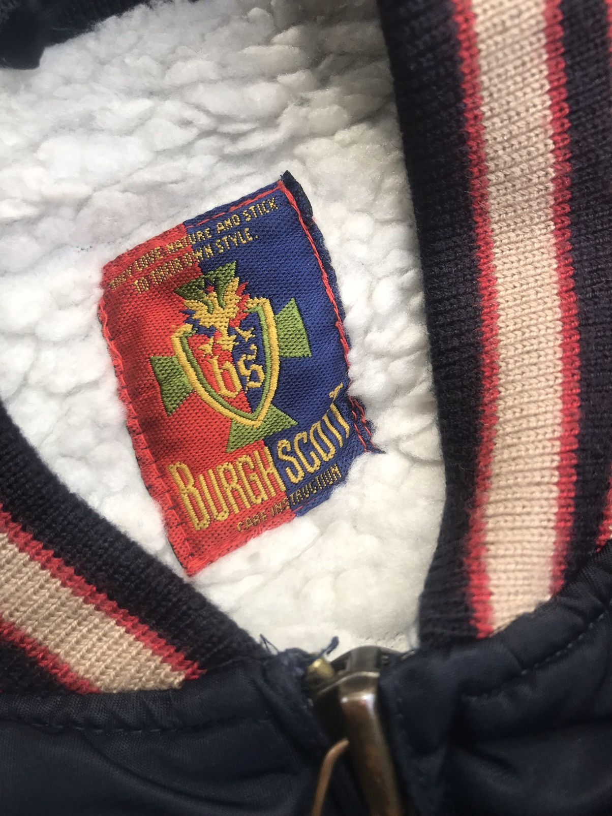 Vintage BURGH SCOTT 🔥 FLIGHT VARSITY JACKET Size US M / EU 48-50 / 2 - 7 Thumbnail