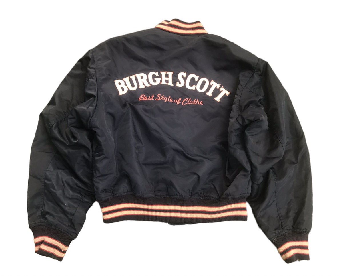 Vintage BURGH SCOTT 🔥 FLIGHT VARSITY JACKET Size US M / EU 48-50 / 2 - 2 Thumbnail