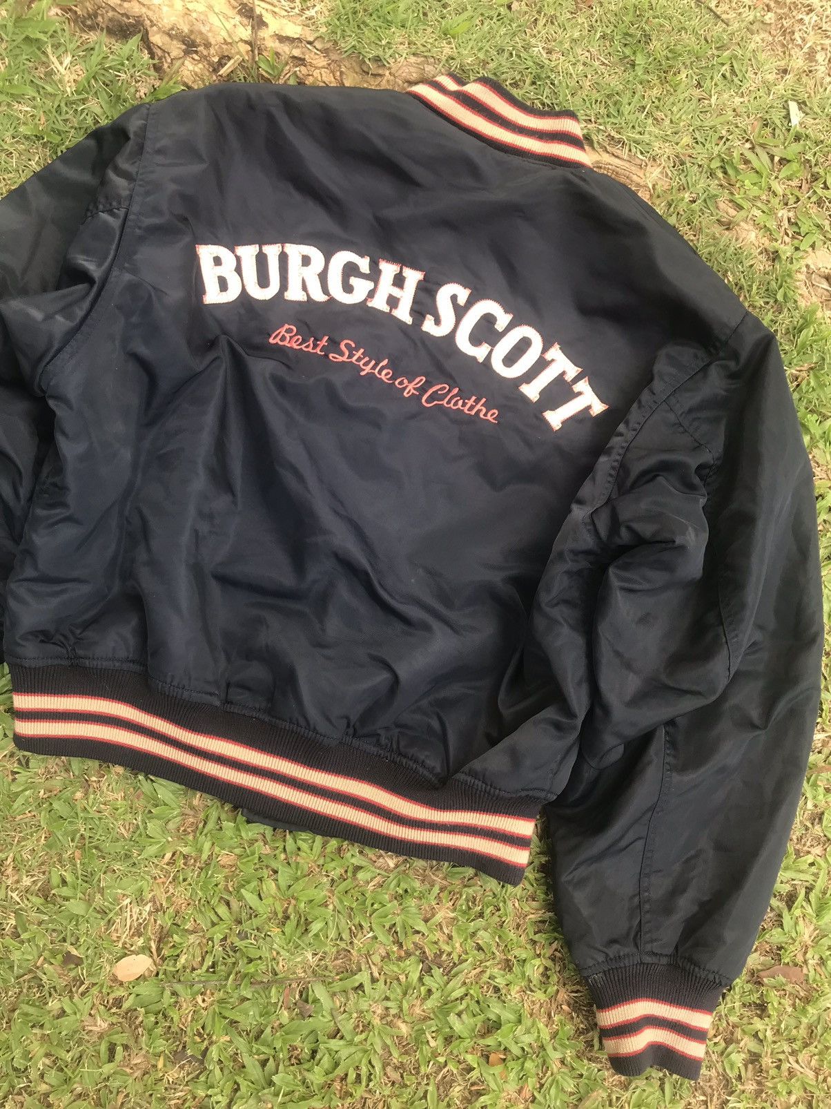 Vintage BURGH SCOTT 🔥 FLIGHT VARSITY JACKET Size US M / EU 48-50 / 2 - 5 Thumbnail