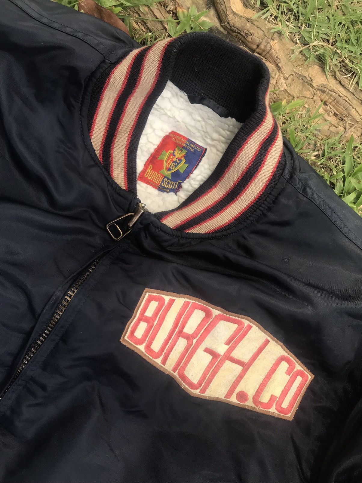 Vintage BURGH SCOTT 🔥 FLIGHT VARSITY JACKET Size US M / EU 48-50 / 2 - 6 Thumbnail