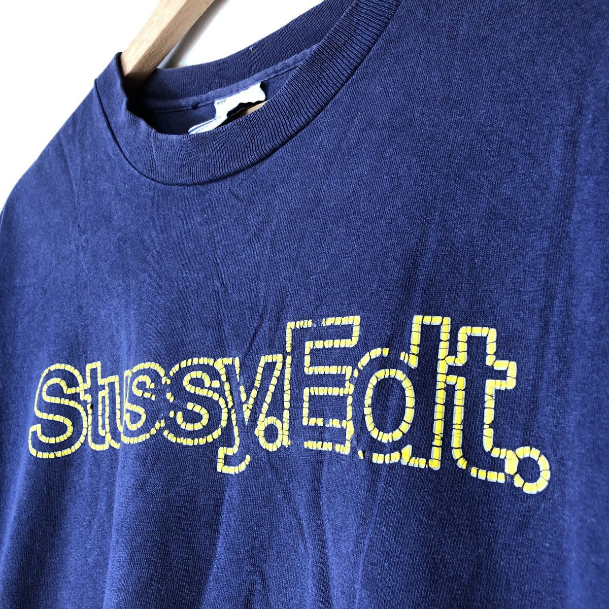 Stussy × Vintage Vintage Stussy Edt Fades Tee Size US L / EU 52-54 / 3 - 6 Thumbnail