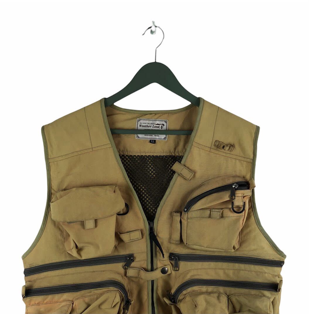Vintage 90s hunting fishing gear vest