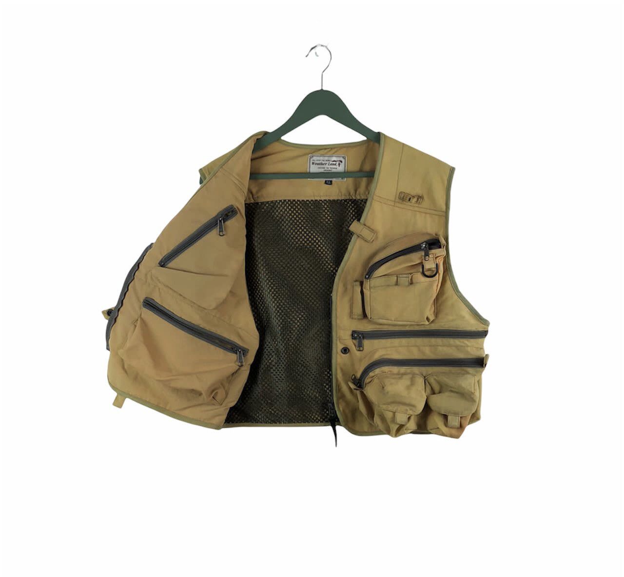 Vintage 90s hunting fishing gear vest