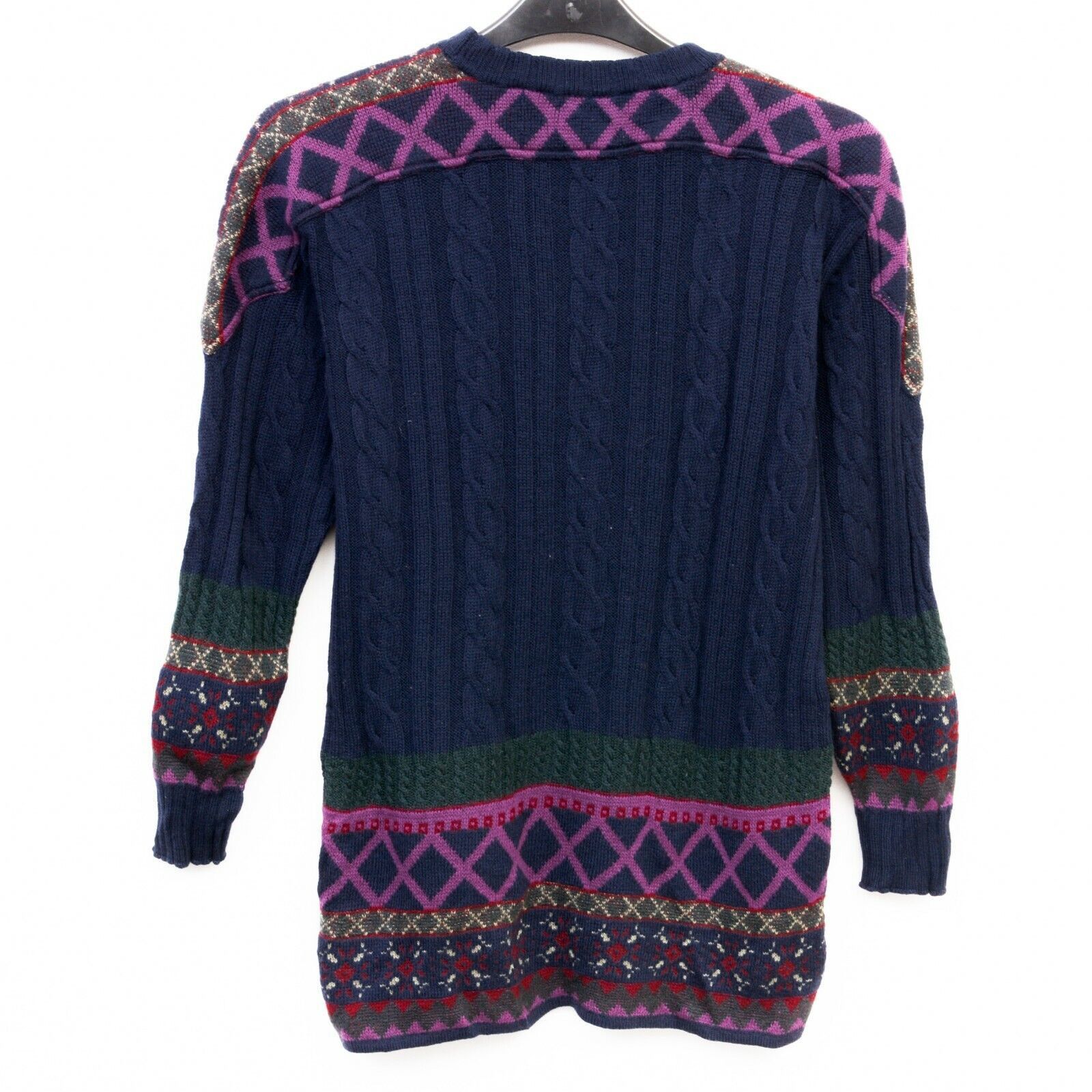 Bogner × Vintage Wool Sweater Women M Pullover EU 40 Knitted Jumper Pullover Size M / US 6-8 / IT 42-44 - 2 Thumbnail