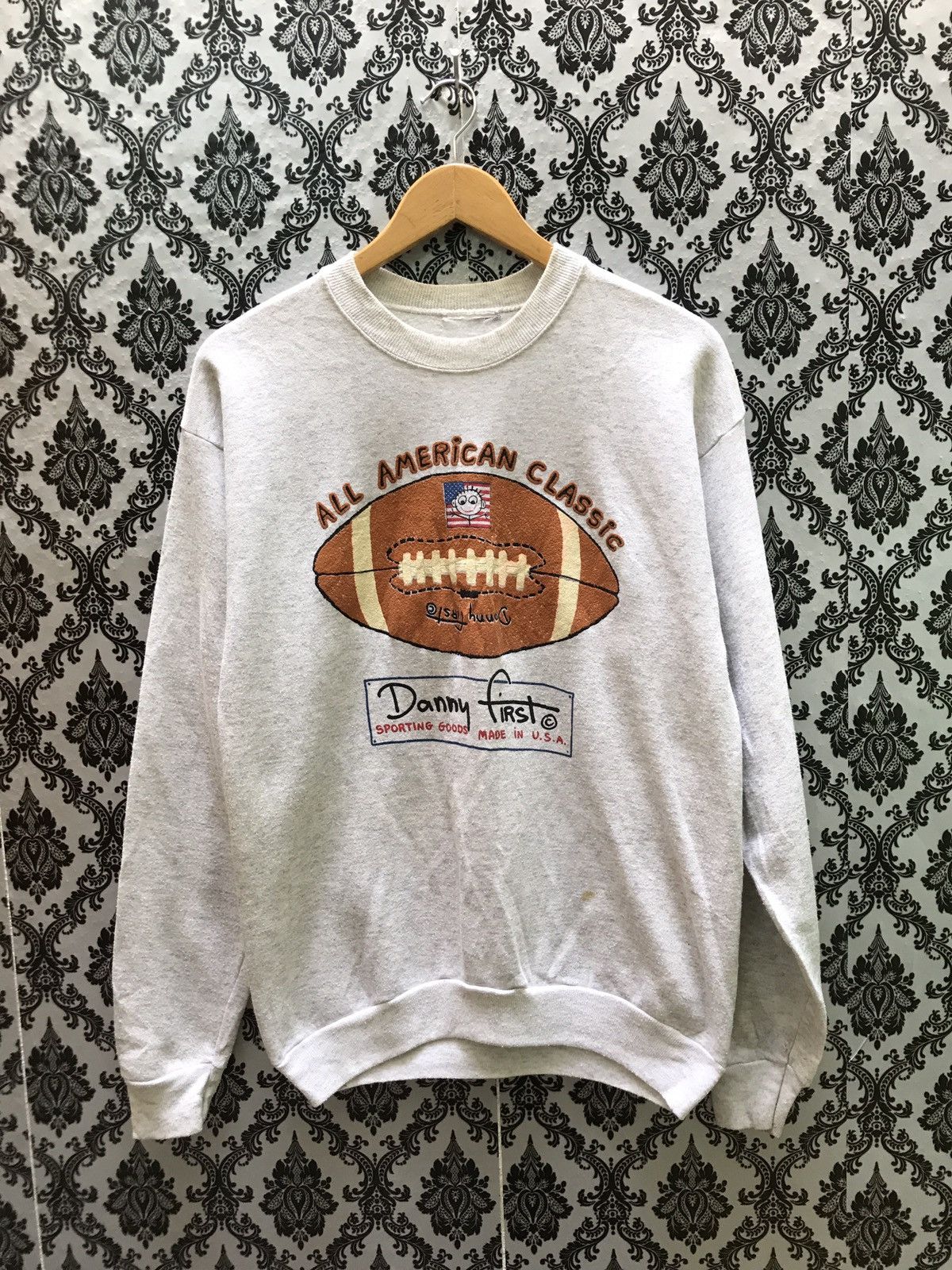 Vintage Vintage all america classic danny first sweat Size US M / EU 48-50 / 2 - 1 Thumbnail