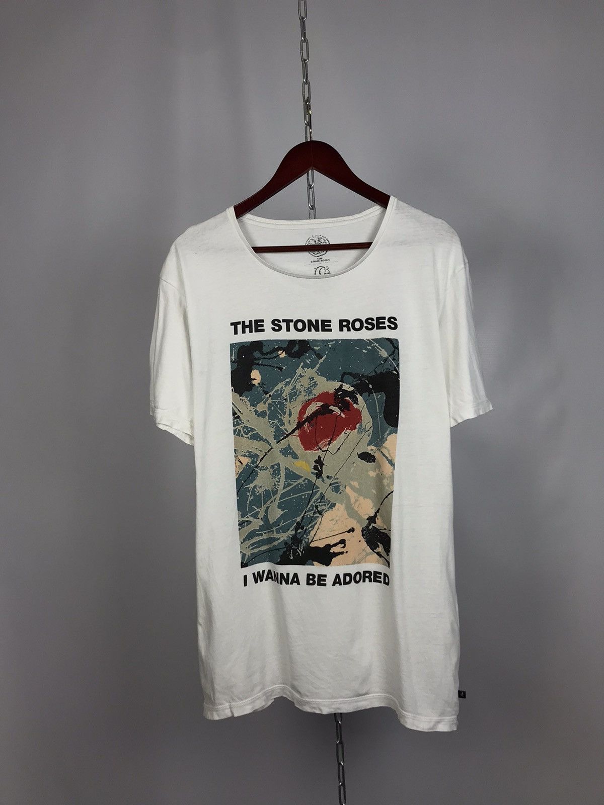 Band Tees The Stone Rose band tee white Size US L / EU 52-54 / 3 - 1 Thumbnail