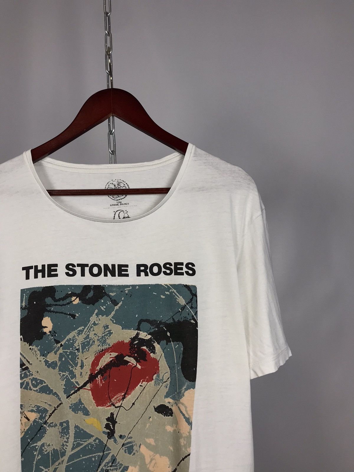 Band Tees The Stone Rose band tee white Size US L / EU 52-54 / 3 - 2 Thumbnail