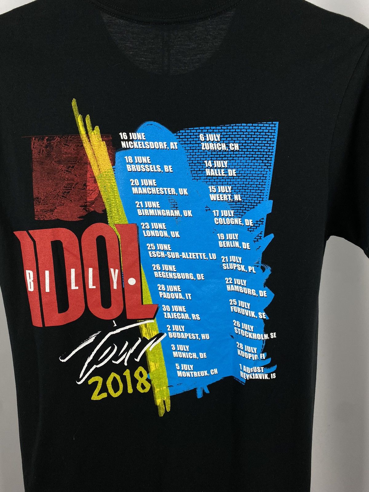 Band Tees Vintage Billy Idol T-shirts big logo band tee size M Size US S / EU 44-46 / 1 - 7 Thumbnail