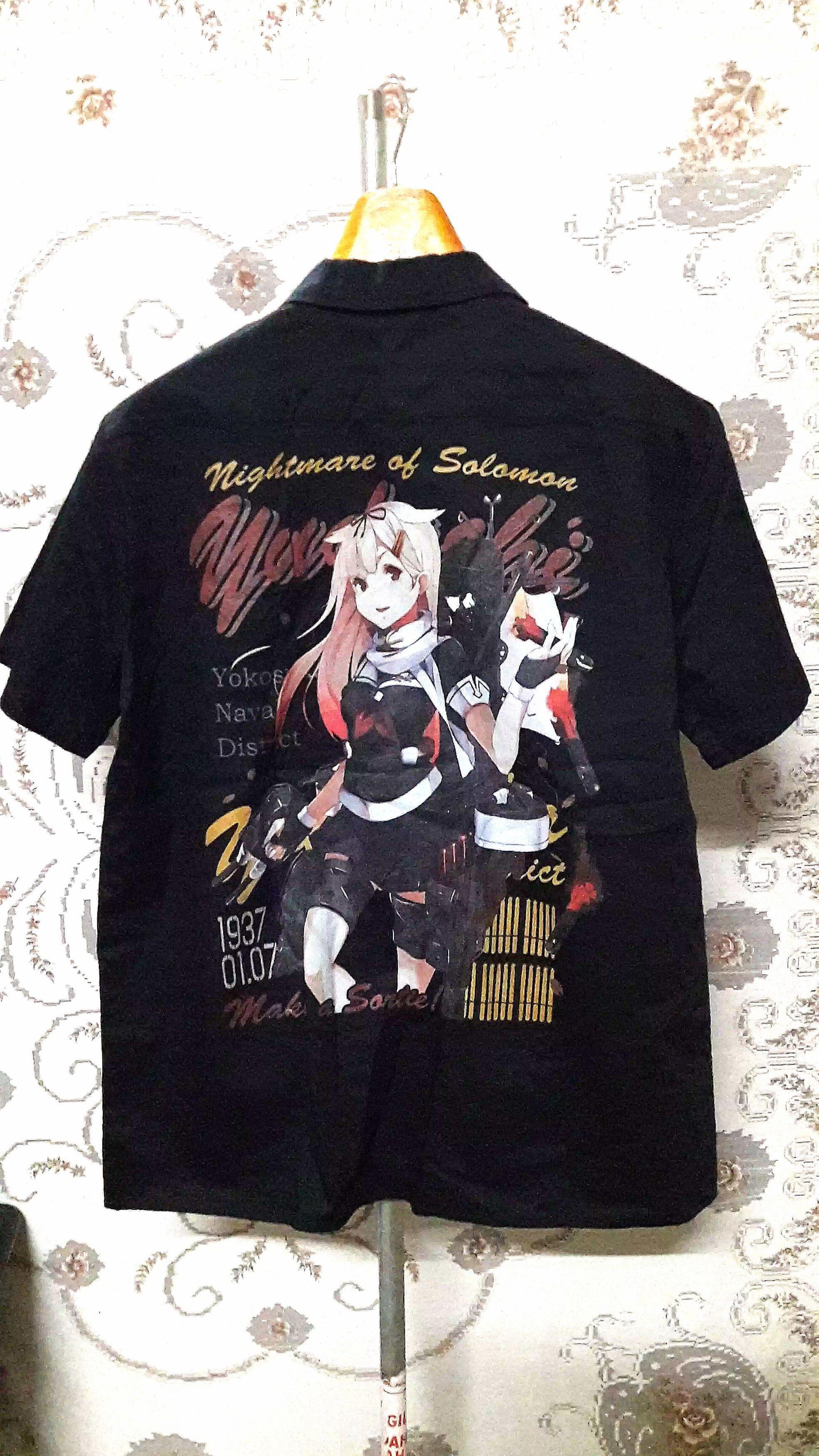 Anime Vintage Yudachi Nightmare Of Solomon Cospa Japanese Anime Size US M / EU 48-50 / 2 - 1 Thumbnail