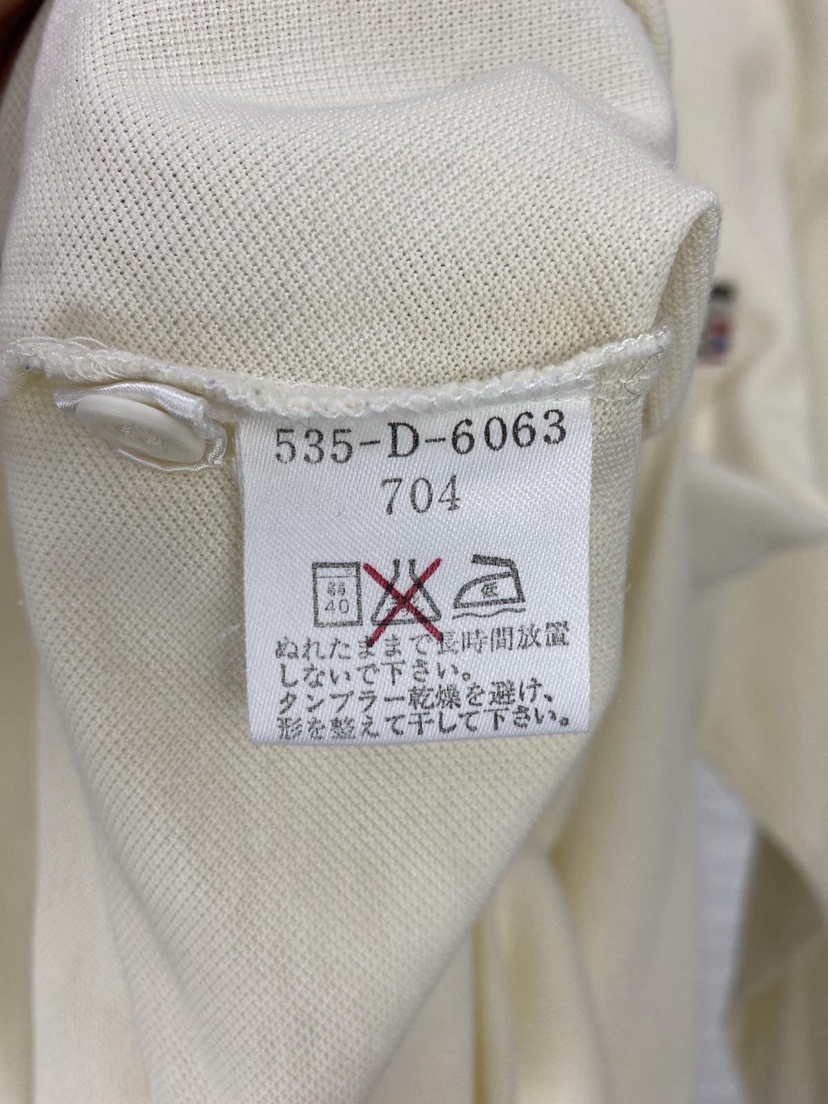 kenzo golf vintage long sleeve polo