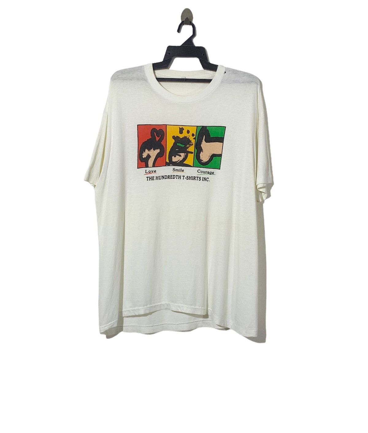 Vintage the hundredth t-shirt inc art graphic