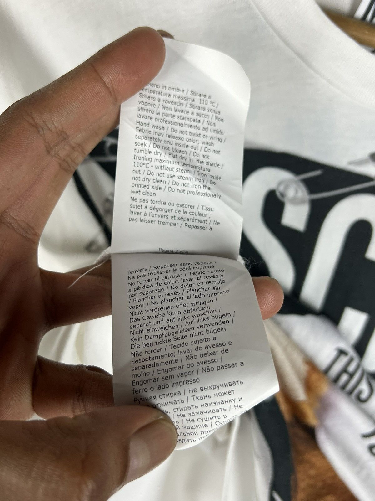 Moschino Moschino ‘This Is Not A Moschino Toy” Tshirt Size US S / EU 44-46 / 1 - 9 Thumbnail
