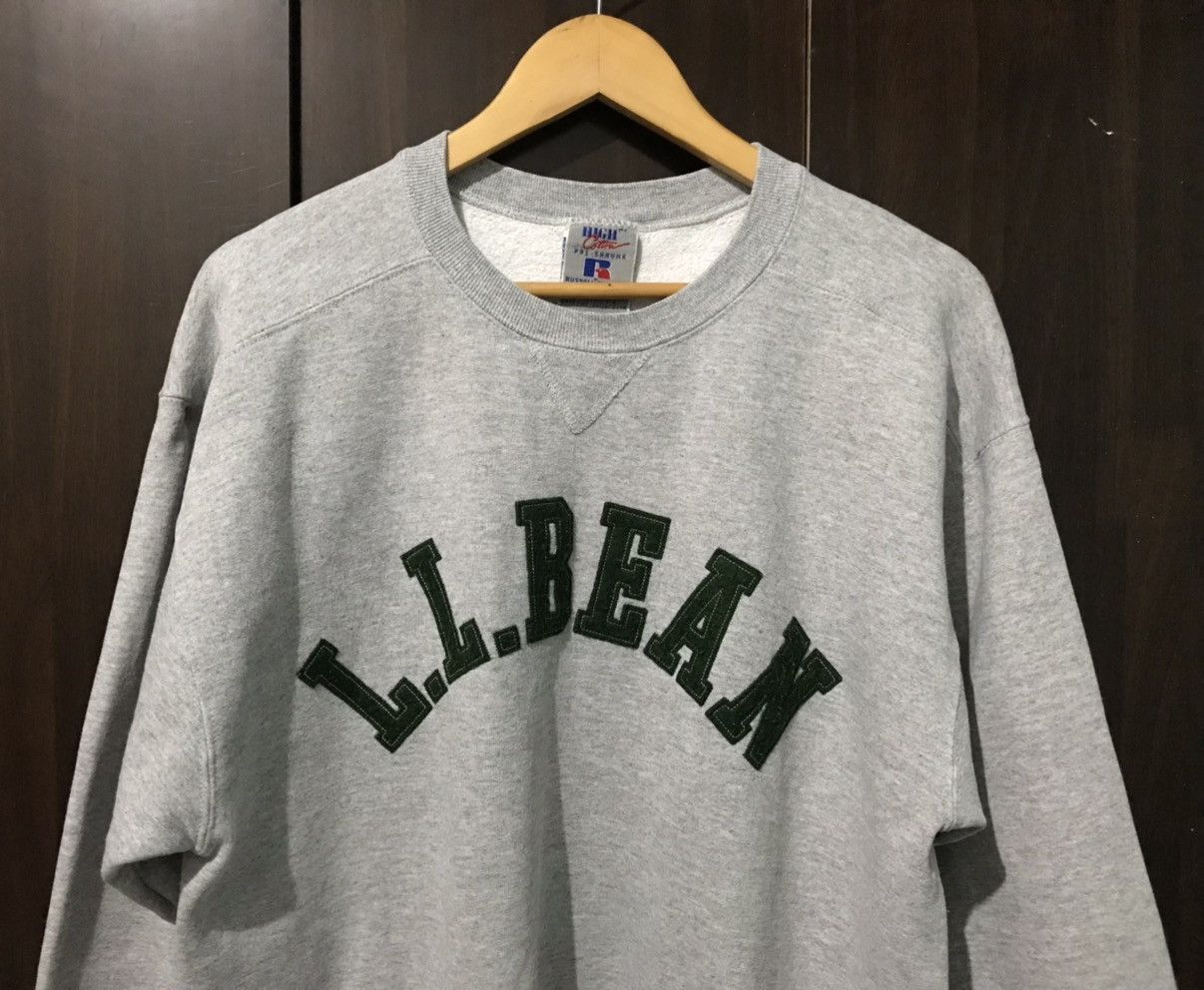 L.L. Bean × Russell Athletic Vintage 90s L.L.Bean Sweatshirt by Russell Athletic Size US M / EU 48-50 / 2 - 2 Thumbnail