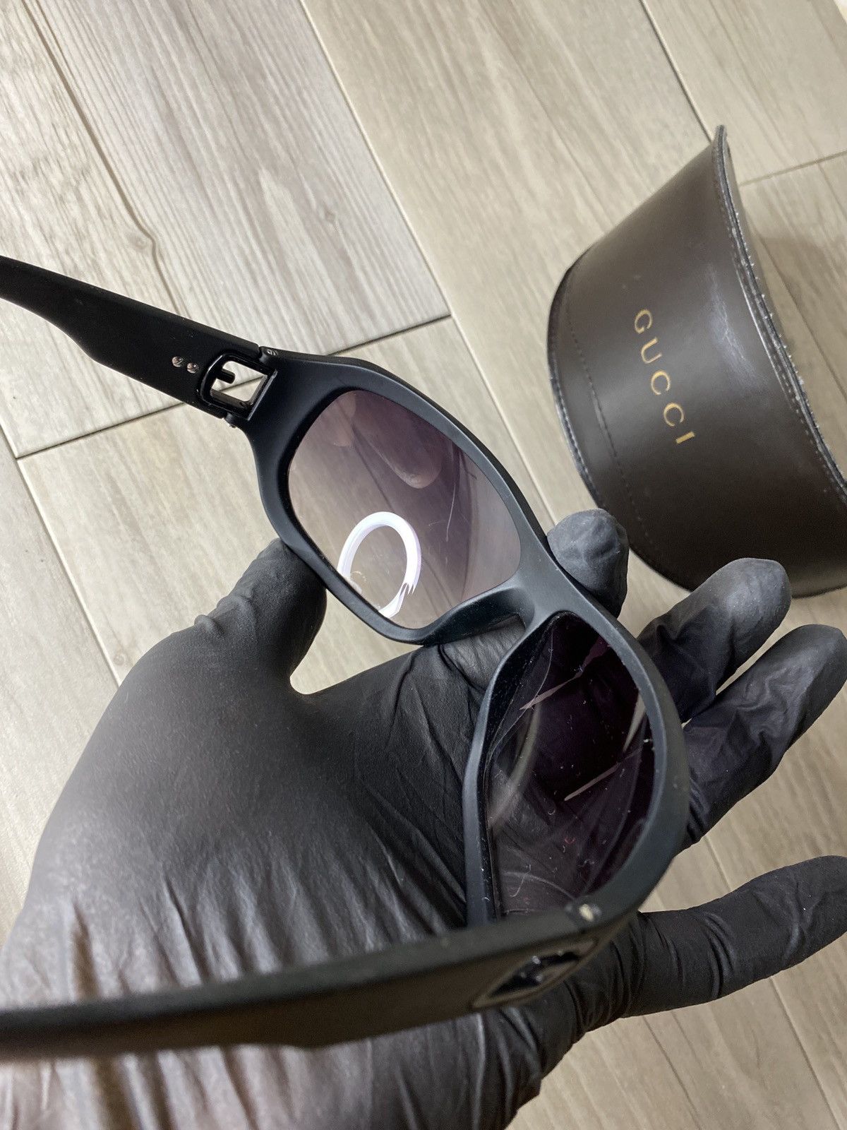 Designer × Gucci 🇺🇦 LAST DROP! 🔴 Gucci sunglasses G logo matt Size ONE SIZE - 9 Thumbnail