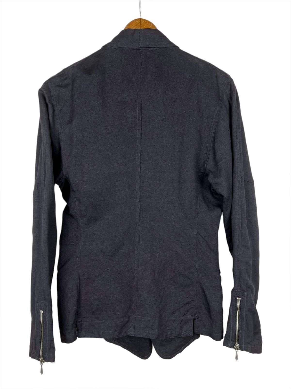 CLOSED × Marithe + Francois Girbaud Vintage 80s Closed by MFG Hybrid Blazer Size 44S - 2 Thumbnail