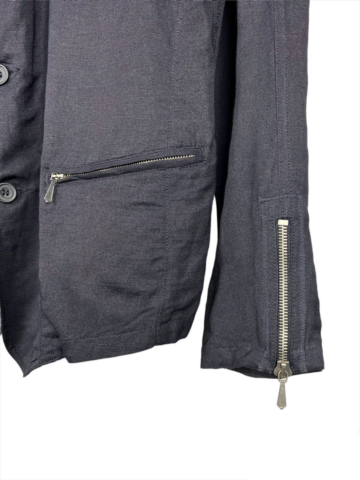 CLOSED × Marithe + Francois Girbaud Vintage 80s Closed by MFG Hybrid Blazer Size 44S - 3 Thumbnail