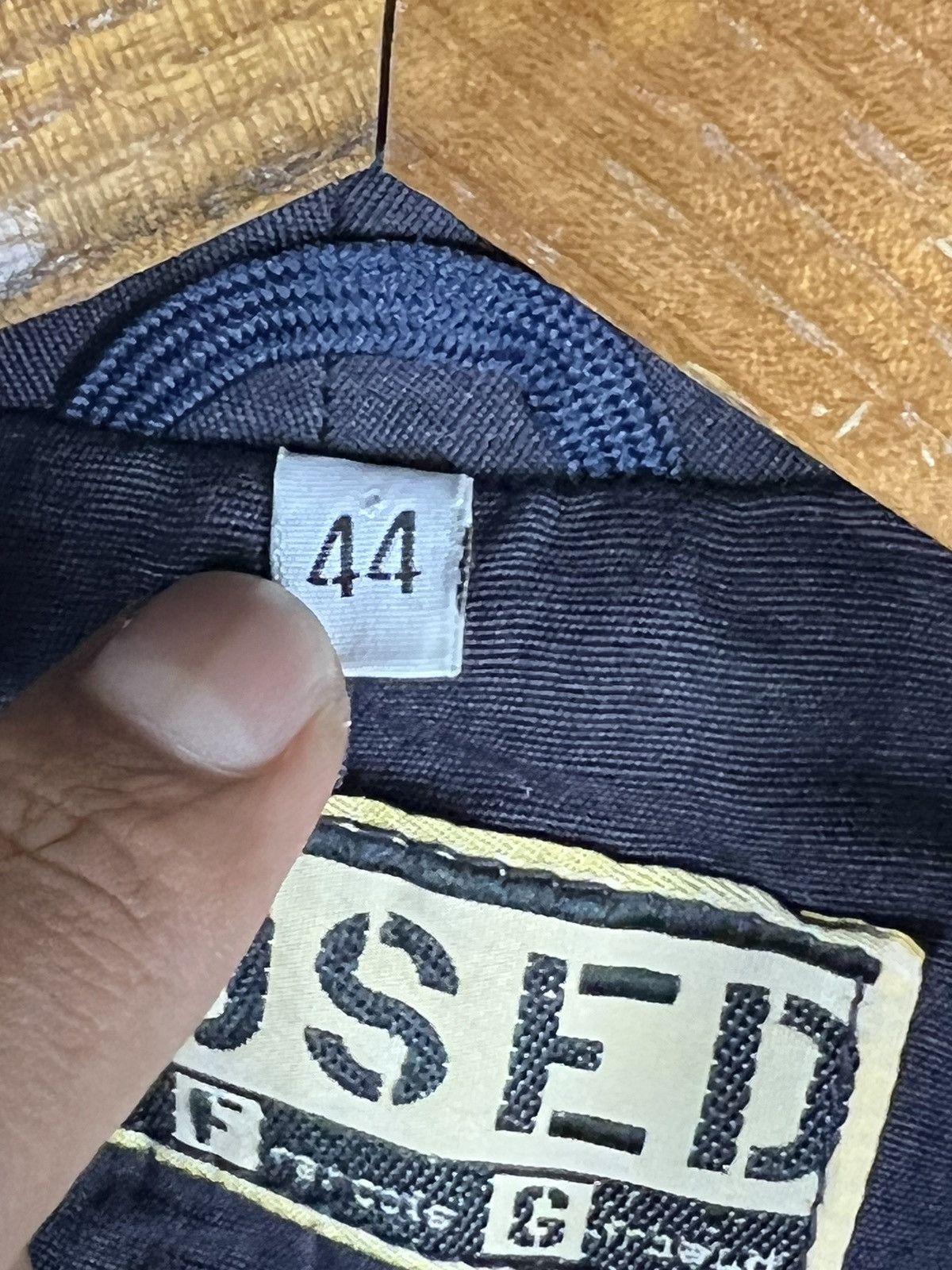 CLOSED × Marithe + Francois Girbaud Vintage 80s Closed by MFG Hybrid Blazer Size 44S - 8 Thumbnail