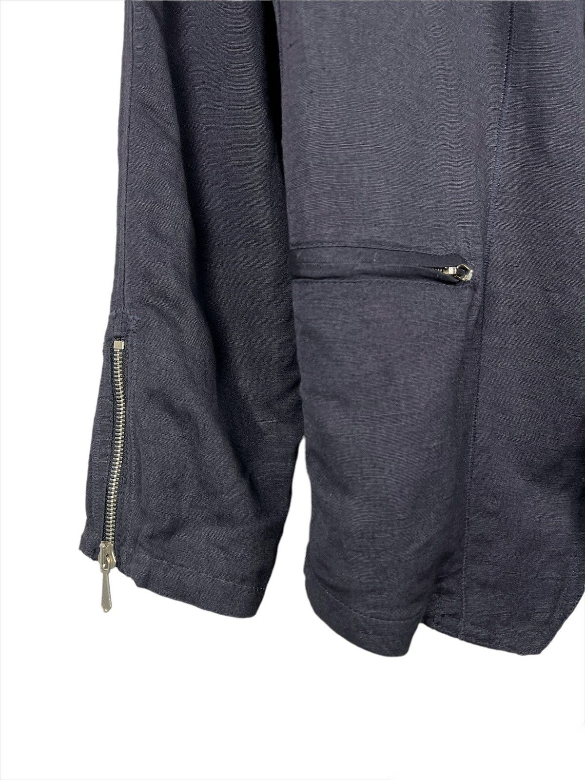 CLOSED × Marithe + Francois Girbaud Vintage 80s Closed by MFG Hybrid Blazer Size 44S - 4 Thumbnail