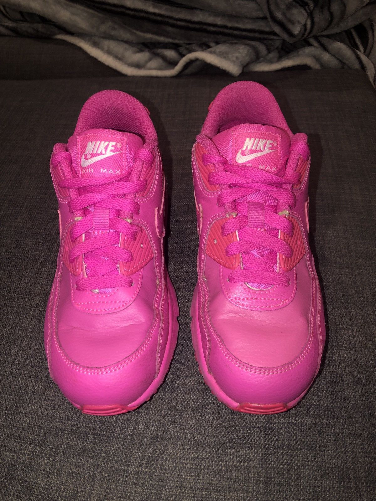 nike air max 90 ltr gs laser fuchsia