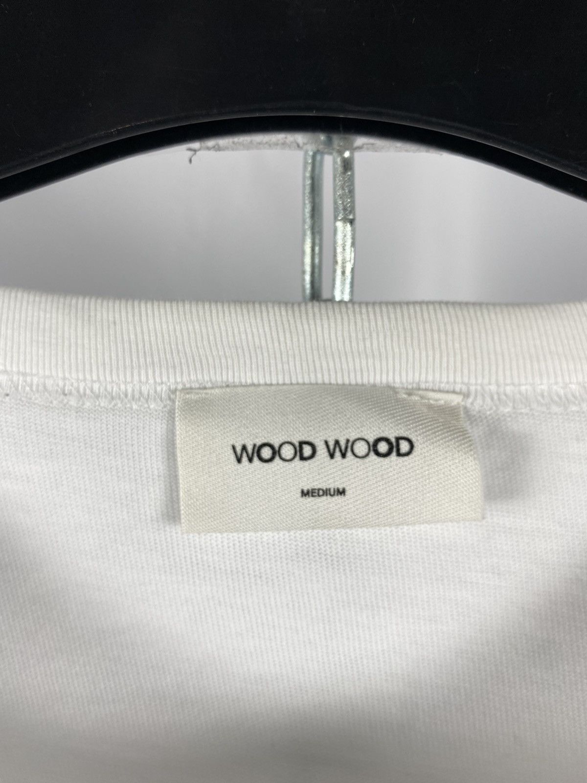 Wood Wood Wood Wood Tshirts long sleeve 1/3 big logo streetwear size M Size US M / EU 48-50 / 2 - 3 Thumbnail