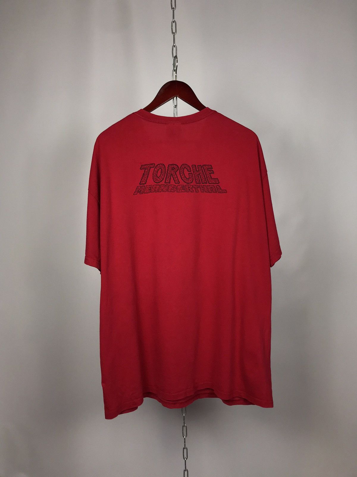 Band Tees Torche Meanderthal T-shirt vintage 2013 red band tee metal Size US XXL / EU 58 / 5 - 4 Thumbnail