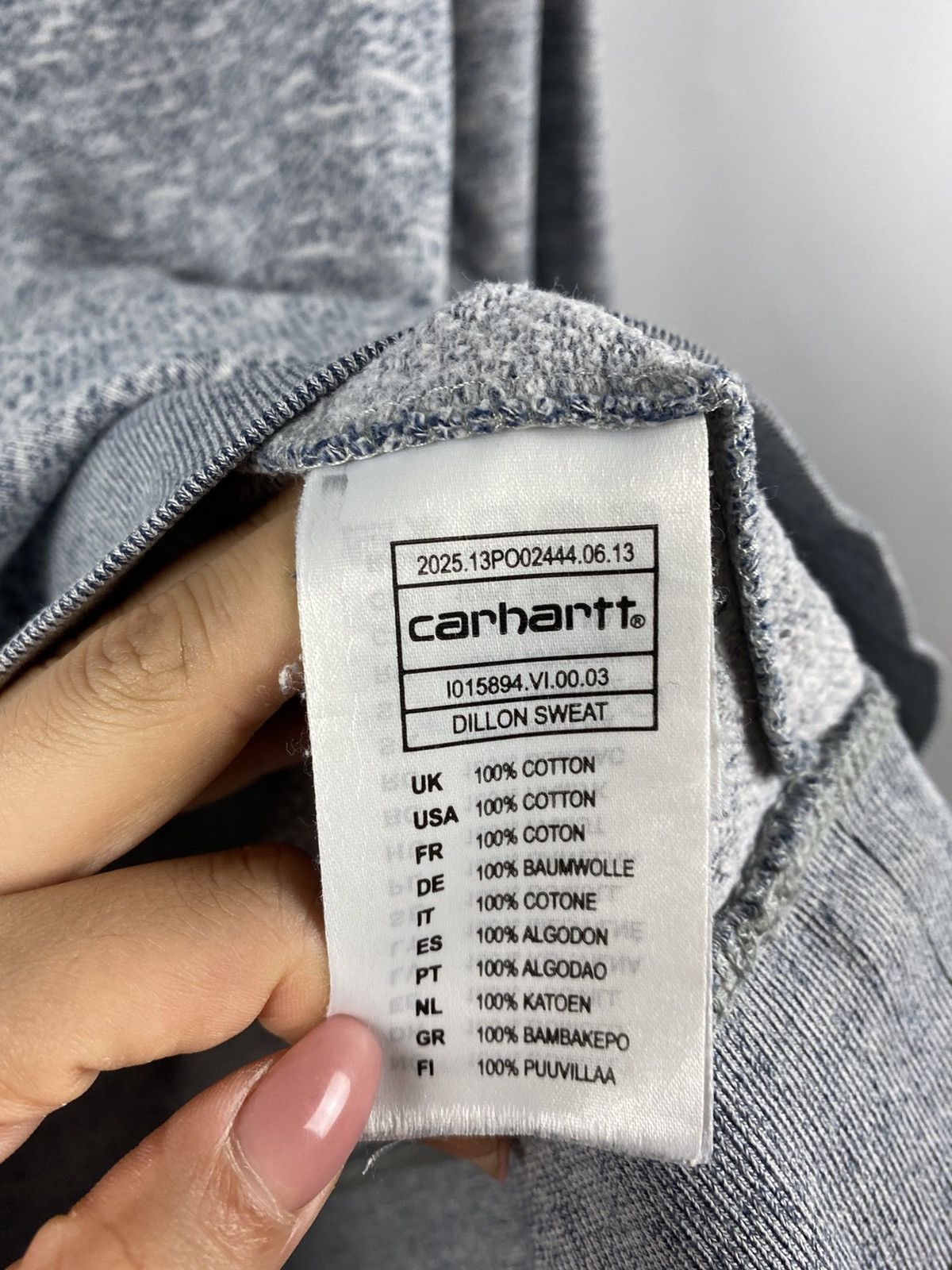 Carhartt Carhartt sweatshirt gray streetwear size M Size US M / EU 48-50 / 2 - 4 Thumbnail