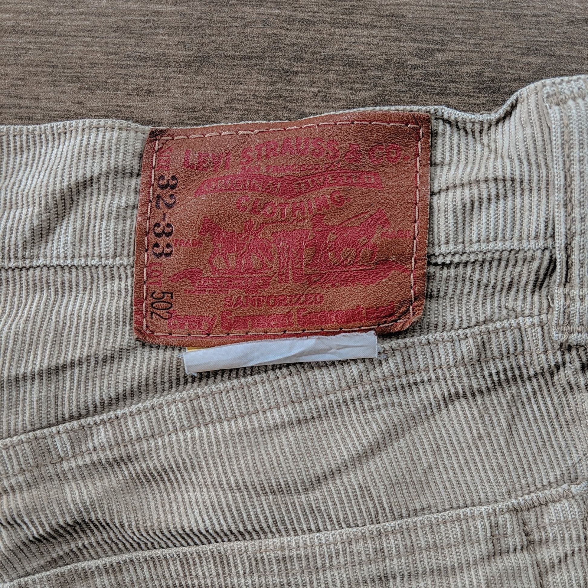 Levi's × Vintage Vintage Levi's 502 Casual Trousers Pants Size US 31 - 11 Thumbnail