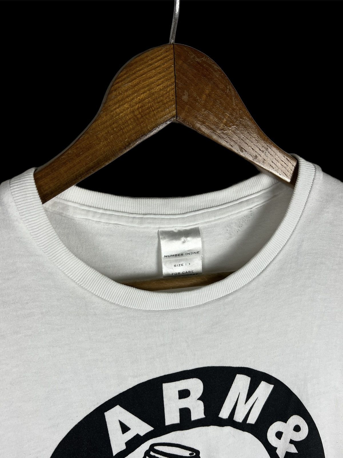 Number (N)ine Vintage Number (N)ine ‘Arm & Coffee” Tshirt Size US XXS / EU 40 - 3 Thumbnail