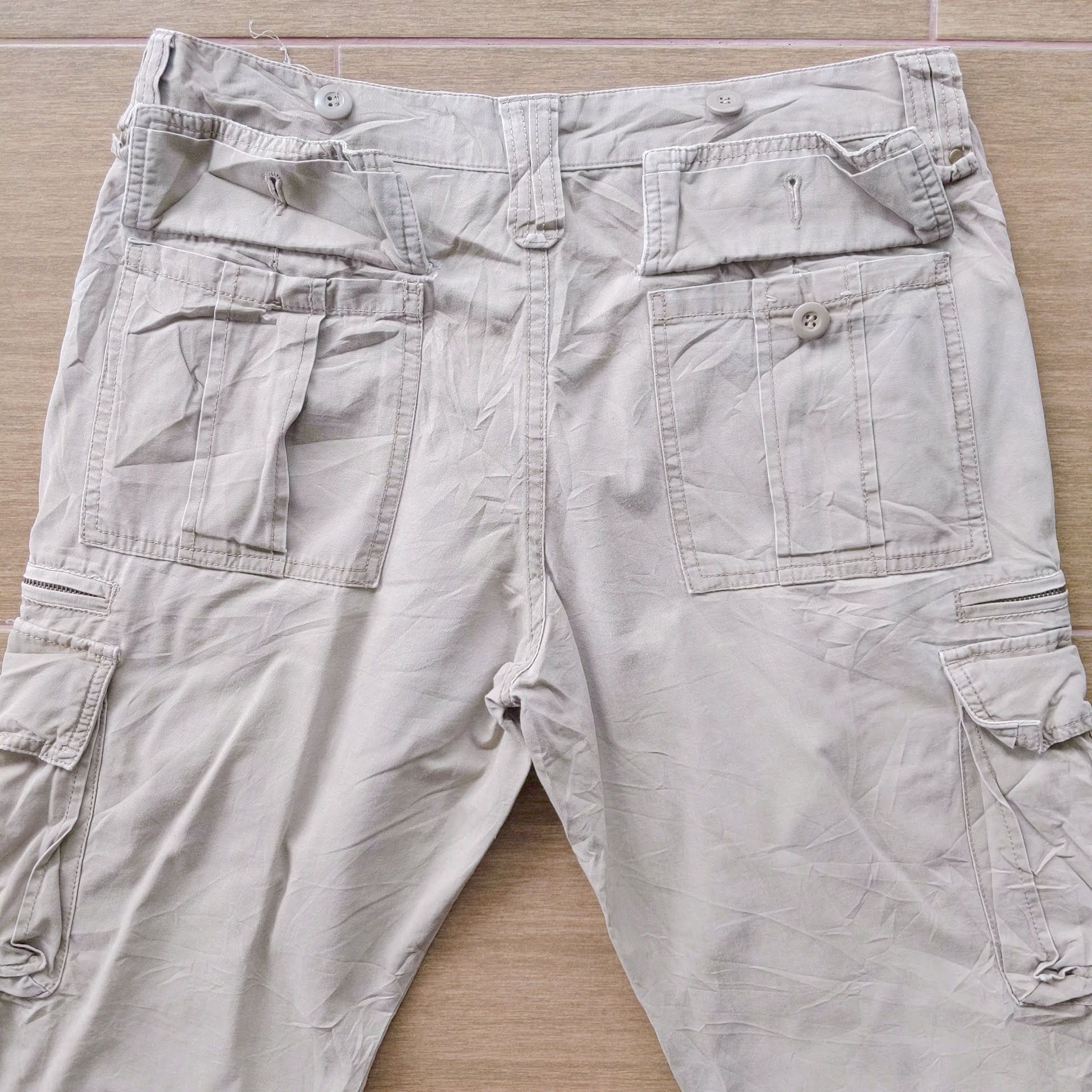Japanese Brand Vintage Bull Japanese Tactical Utility Trousers Cargo Pants Size US 32 / EU 48 - 9 Thumbnail