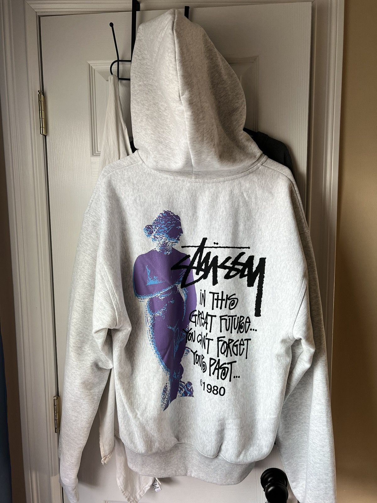 トップス stussy GREAT FUTURE ZIP HOODIE Stussy Great Future Zip Hood Black | Glue Store