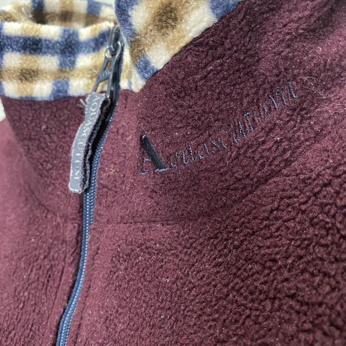 Aquascutum Aquascutum Polartec half zipper fleece big logo back Size US M / EU 48-50 / 2 - 13 Thumbnail