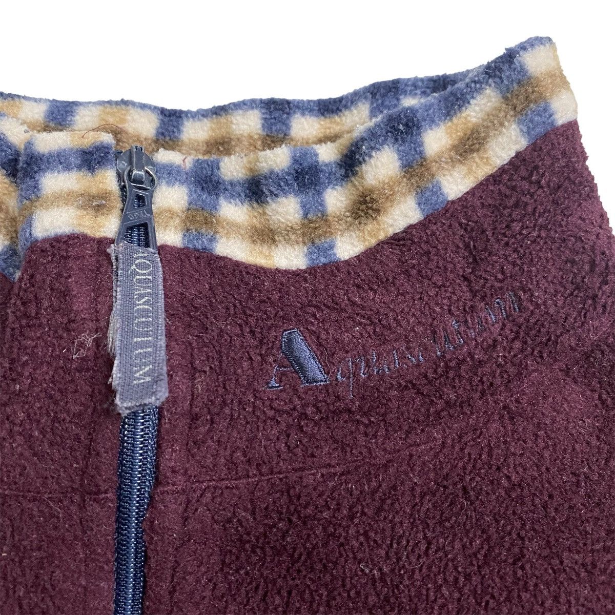 Aquascutum Aquascutum Polartec half zipper fleece big logo back Size US M / EU 48-50 / 2 - 7 Thumbnail