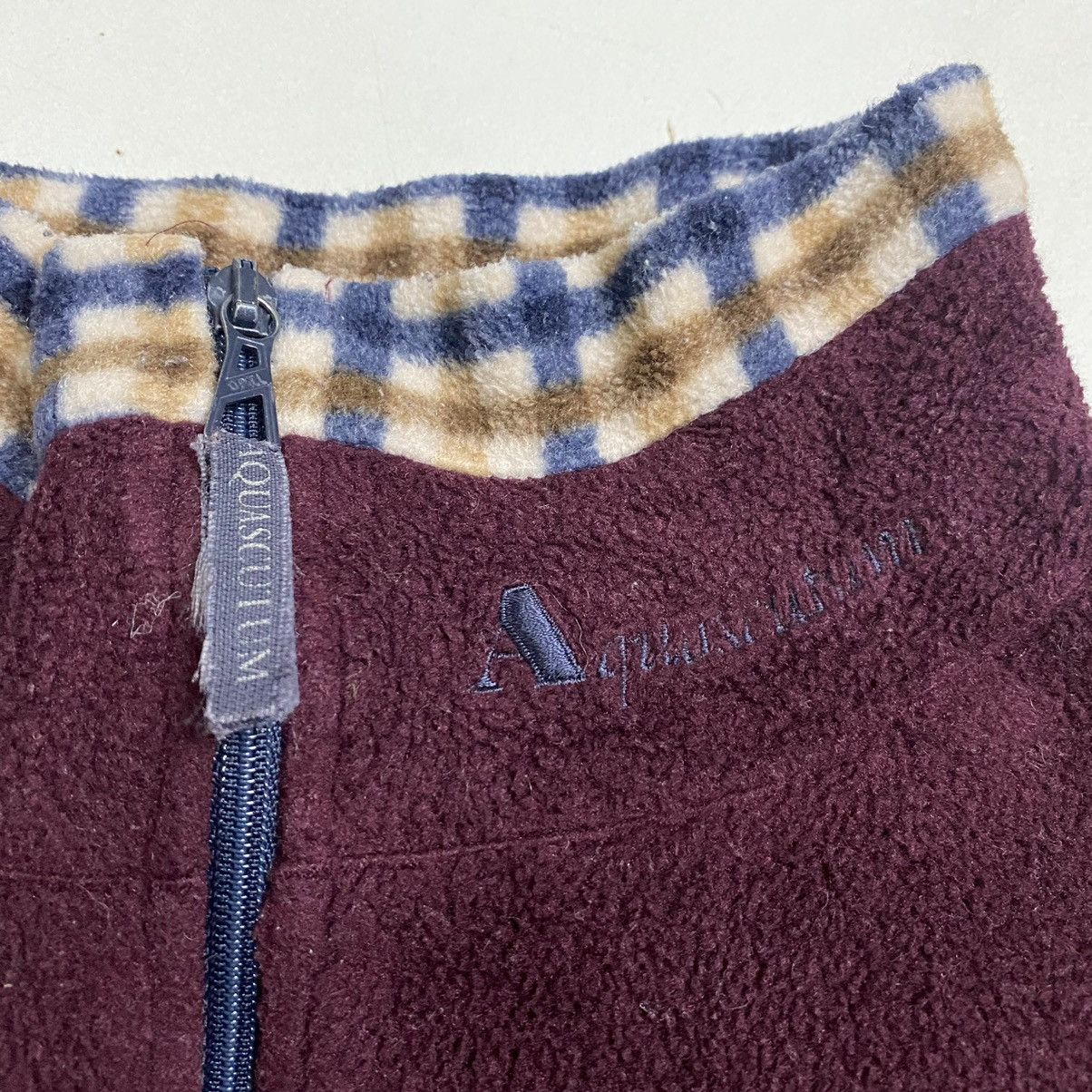 Aquascutum Aquascutum Polartec half zipper fleece big logo back Size US M / EU 48-50 / 2 - 9 Thumbnail