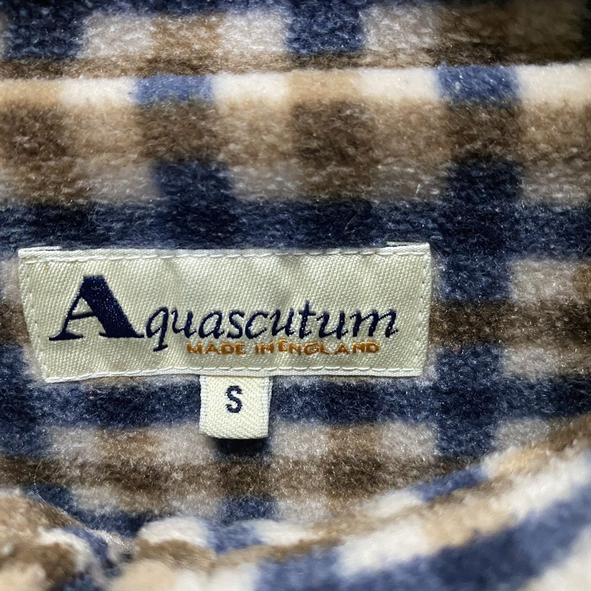 Aquascutum Aquascutum Polartec half zipper fleece big logo back Size US M / EU 48-50 / 2 - 15 Thumbnail
