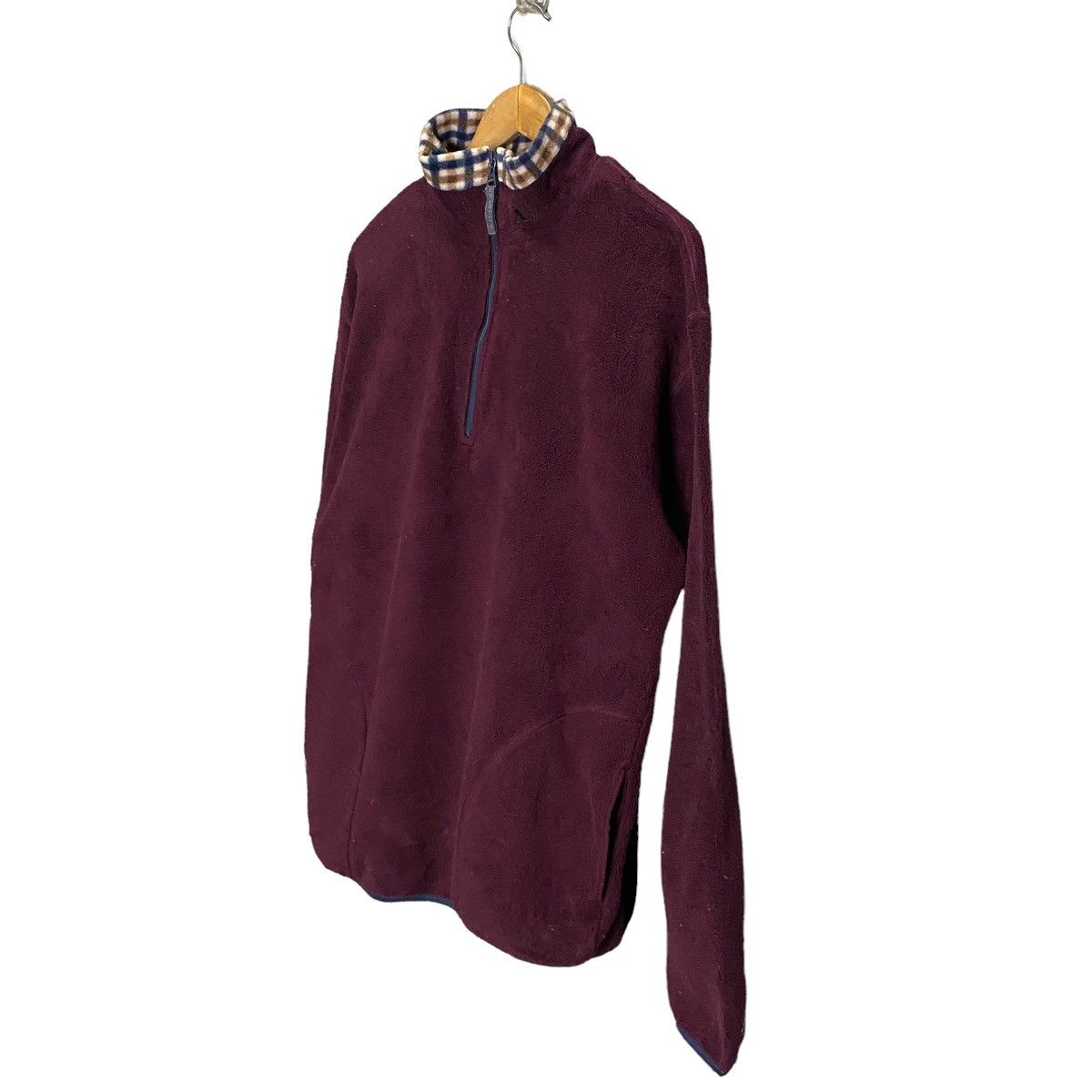 Aquascutum Aquascutum Polartec half zipper fleece big logo back Size US M / EU 48-50 / 2 - 4 Thumbnail