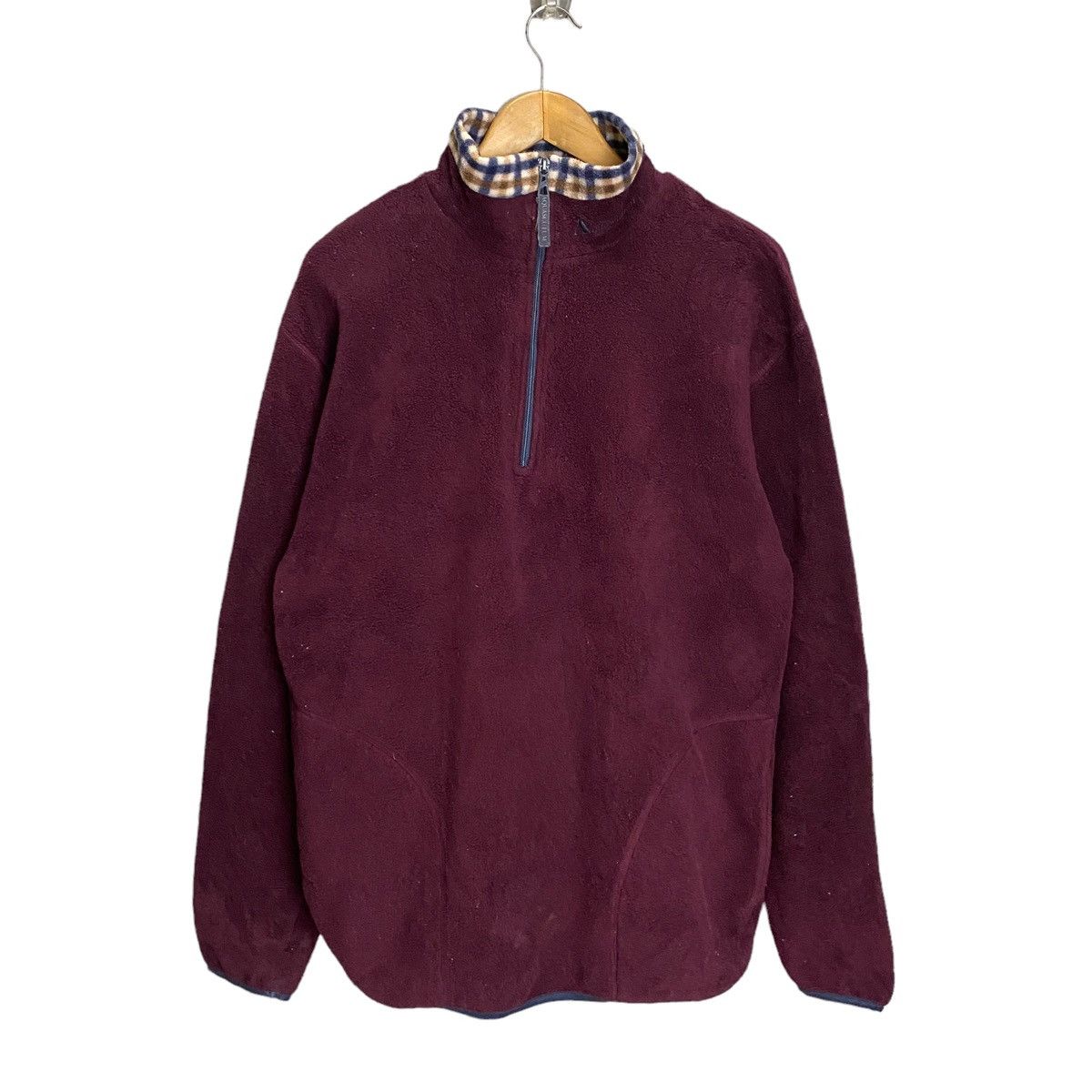 Aquascutum Aquascutum Polartec half zipper fleece big logo back Size US M / EU 48-50 / 2 - 1 Thumbnail