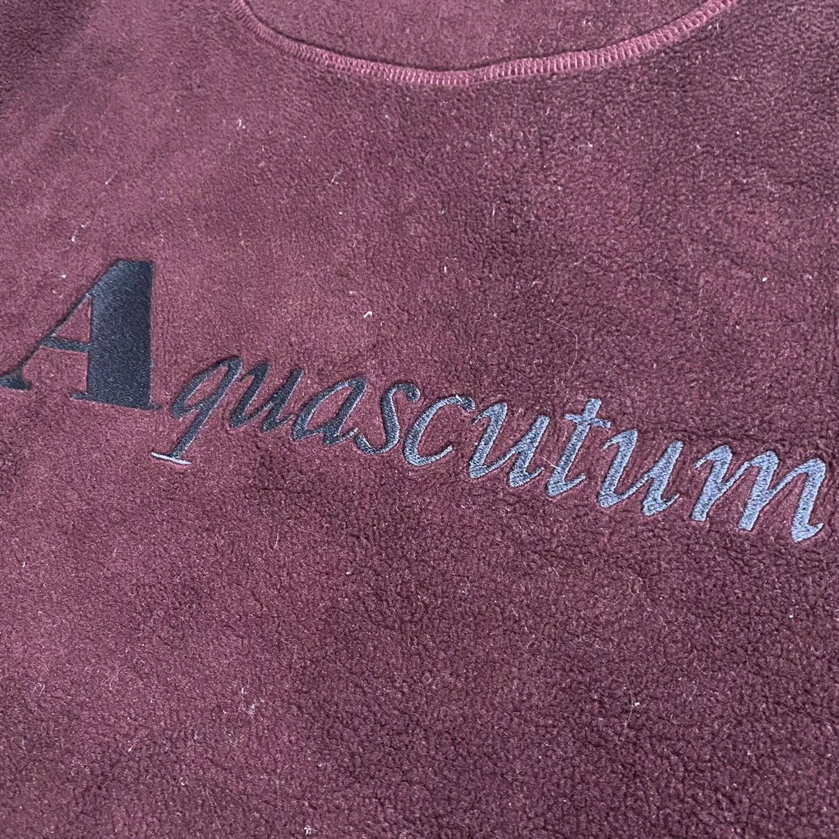 Aquascutum Aquascutum Polartec half zipper fleece big logo back Size US M / EU 48-50 / 2 - 8 Thumbnail