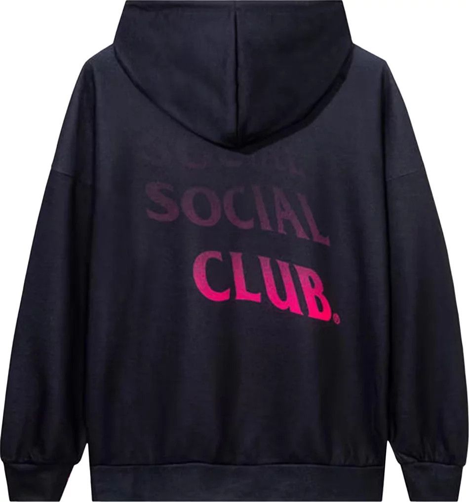 Anti social social club Everything goes black hoodie