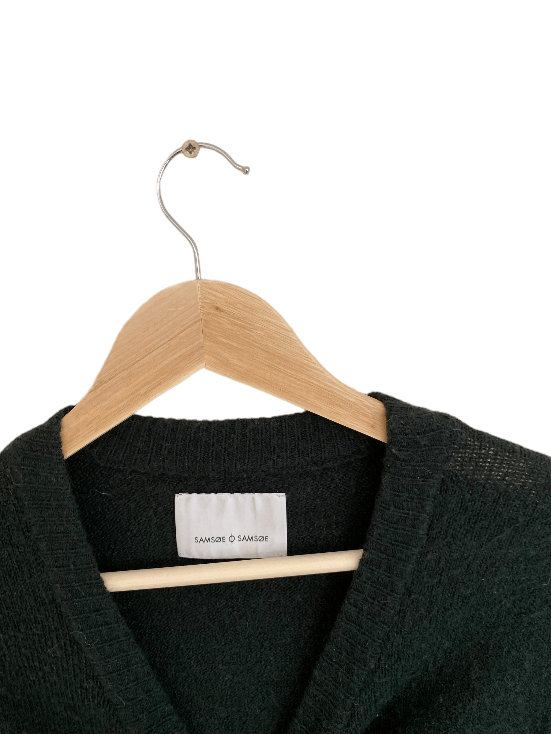Samsoe Samsoe Samsoe Samsoe bottle green basic sweater, size M Size US M / EU 48-50 / 2 - 2 Thumbnail