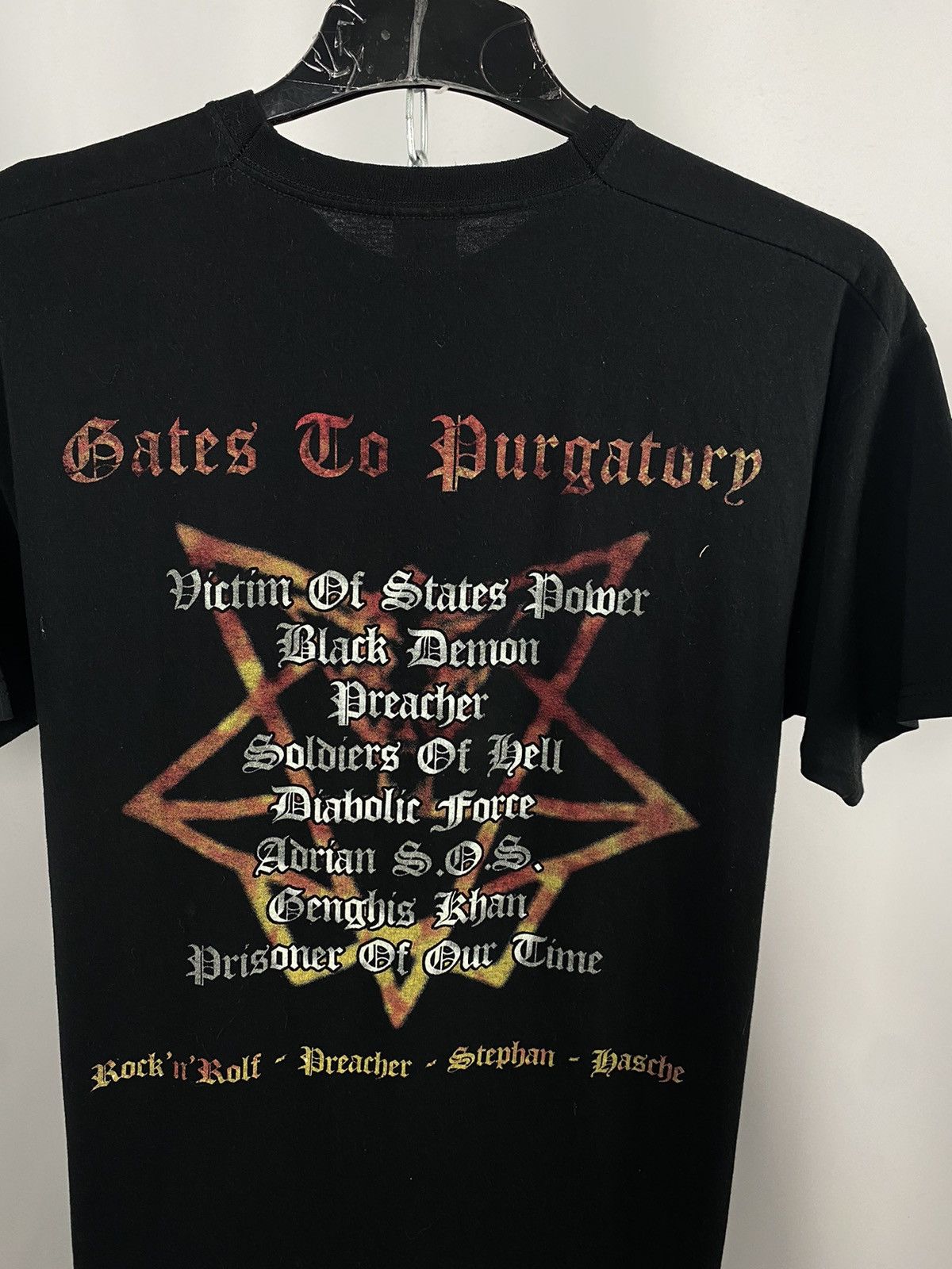 Band Tees Running Wild band tee vintage T-shirts rock y2k size L Size US L / EU 52-54 / 3 - 7 Thumbnail