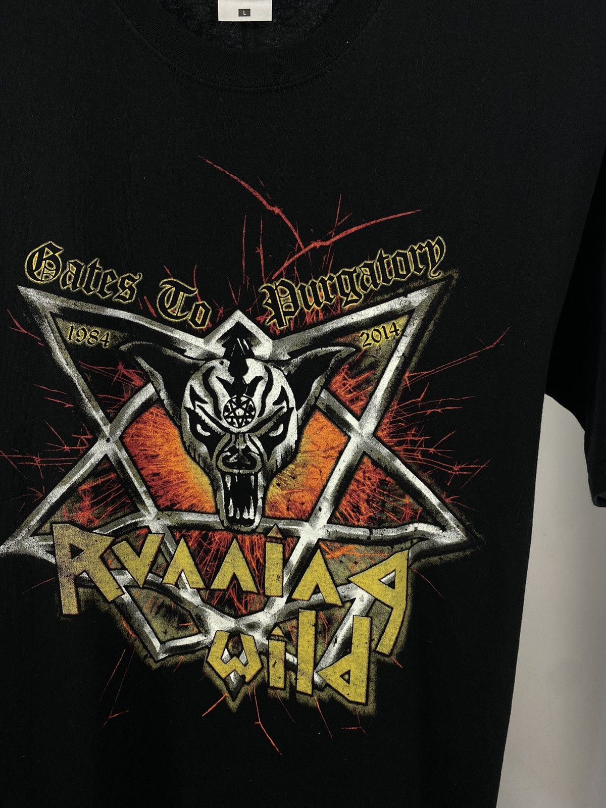 Band Tees Running Wild band tee vintage T-shirts rock y2k size L Size US L / EU 52-54 / 3 - 3 Thumbnail
