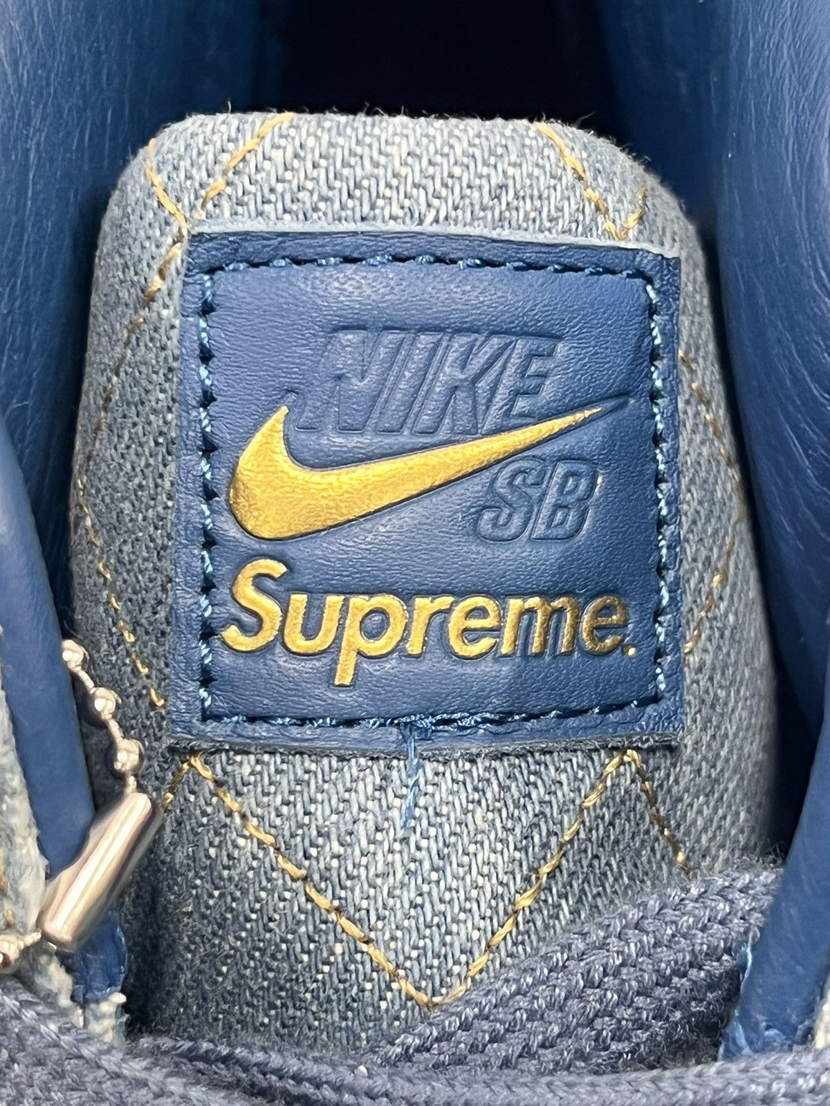 Nike × Supreme Supreme x Nike SB Blazer Mid Denim Size US 11 / EU 44 - 3 Thumbnail