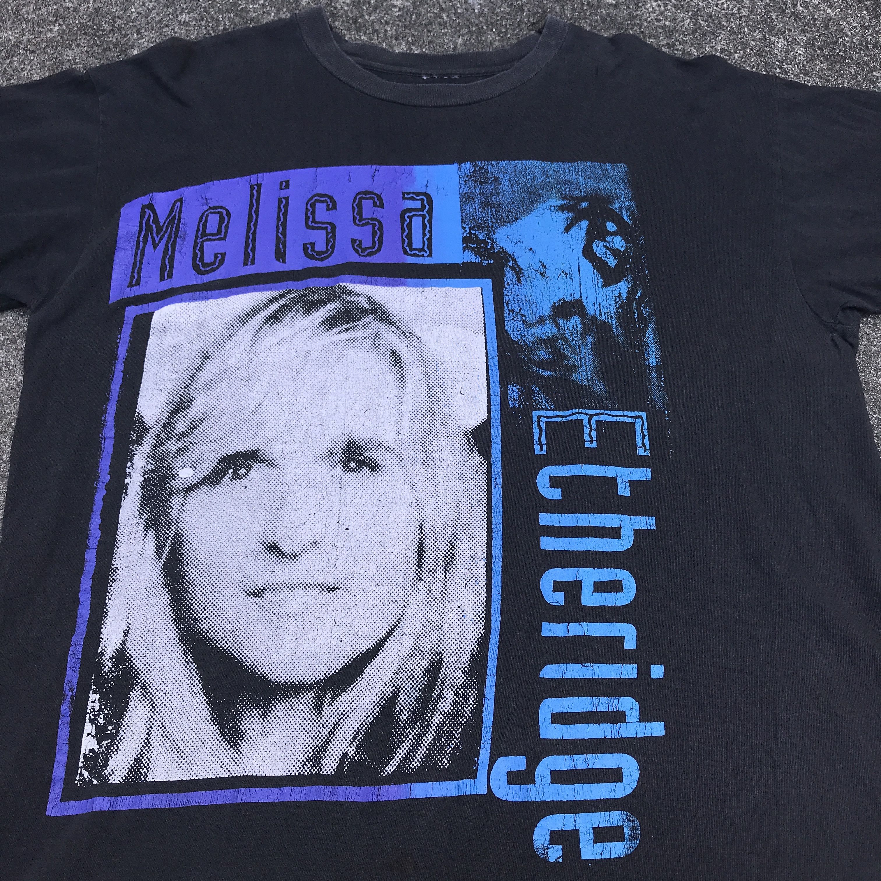 Band Tees Vintage Melissa Etheridge Tour Tee Faded Blues Folk Country Size US L / EU 52-54 / 3 - 2 Thumbnail